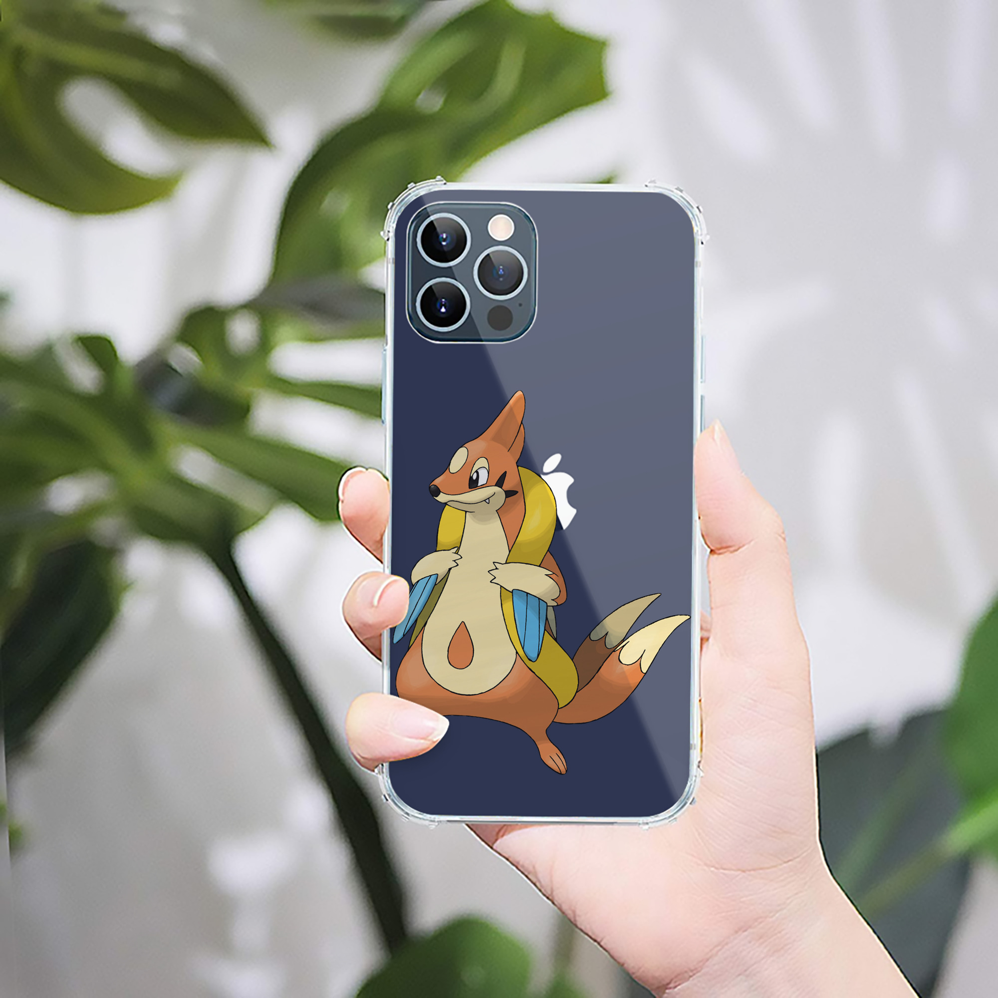 （画像用） ポケットモンスター Pokémon 【iPhone 12シリーズ対応】透明スマホケース（クリアソフトケース）